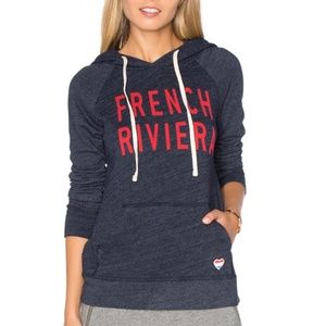 Sundry Fleece French Riviera Hoodie
